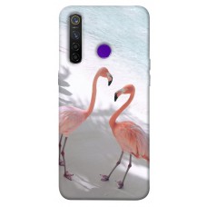 TPU чохол Demsky Flamingos для Realme 5 Pro