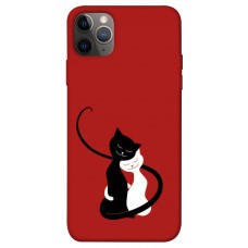 TPU чохол Demsky Влюбленные коты для Apple iPhone 12 Pro (6.1")