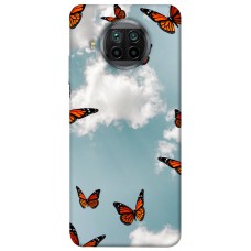 TPU чохол Demsky Summer butterfly для Xiaomi Mi 10T Lite / Redmi Note 9 Pro 5G