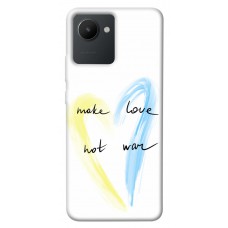 TPU чехол Demsky Make love not war для Realme C30