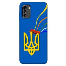 TPU чохол Demsky Квітучий герб для Nokia G60