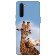 TPU чохол Demsky Милые жирафы для OnePlus Nord