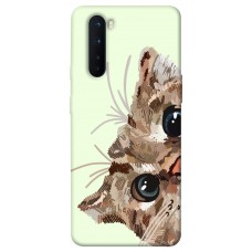 TPU чехол Demsky Cat muzzle для OnePlus Nord