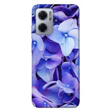 TPU чехол Demsky Гортензия для Xiaomi Redmi Note 11E