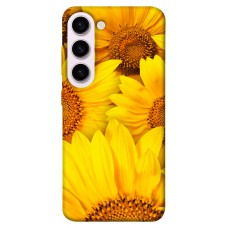 TPU чехол Demsky Букет подсолнухов для Samsung Galaxy S23+