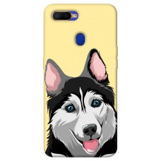 TPU чехол Demsky Husky dog для Oppo A5s / Oppo A12