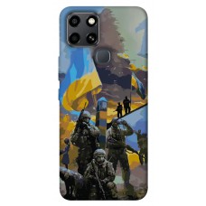 TPU чехол Demsky Faith in Ukraine 3 для Infinix Smart 6