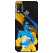 TPU чехол Demsky Faith in Ukraine 5 для Nokia G11 Plus