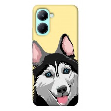 TPU чохол Demsky Husky dog для Realme C33