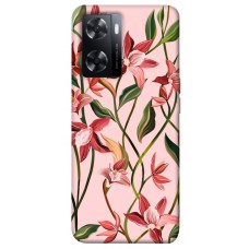 TPU чохол Demsky Floral motifs для Oppo A57s