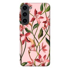 TPU чехол Demsky Floral motifs для Samsung Galaxy S23