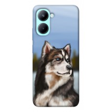 TPU чехол Demsky Wolf для Realme C33