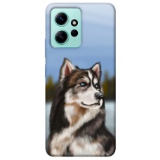 TPU чехол Demsky Wolf для Xiaomi Redmi Note 12 4G