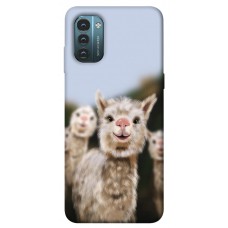 TPU чохол Demsky Funny llamas для Nokia G21