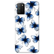 TPU чохол Demsky Tender butterflies для Xiaomi Poco M3