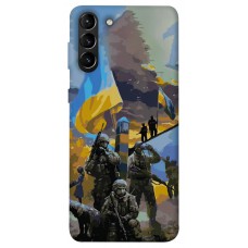 TPU чехол Demsky Faith in Ukraine 3 для Samsung Galaxy S21+