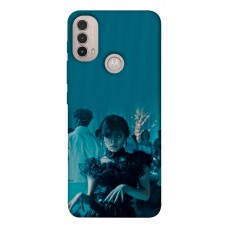 TPU чехол Demsky Wednesday Art style 10 для Motorola Moto E40