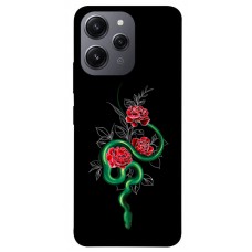 TPU чохол Demsky Snake in flowers для Xiaomi Redmi 12