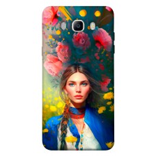 TPU чохол Demsky Lady style 2 для Samsung J510F Galaxy J5 (2016)