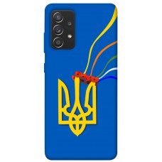 TPU чохол Demsky Квітучий герб для Samsung Galaxy A72 4G / A72 5G