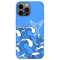 TPU чохол Demsky Блакитний кит 