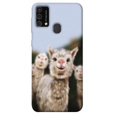 TPU чехол Demsky Funny llamas для Samsung Galaxy M21s