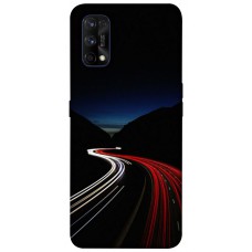 TPU чехол Demsky Красно-белая дорога для Realme 7 Pro