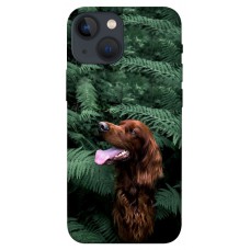 TPU чохол Demsky Собака в зелени для Apple iPhone 13 mini (5.4")