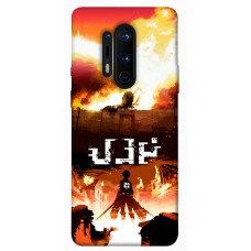 TPU чохол Demsky Anime evolution 9 Атака титанів (Shingeki no Kyojin) для OnePlus 8 Pro