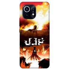 TPU чехол Demsky Anime evolution 9 Атака титанів (Shingeki no Kyojin) для Xiaomi Mi 11