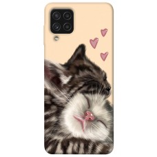 TPU чохол Demsky Cats love для Samsung Galaxy A22 4G