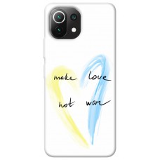 TPU чохол Demsky Make love not war для Xiaomi Mi 11 Lite
