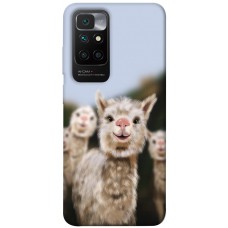 TPU чохол Demsky Funny llamas для Xiaomi Redmi 10