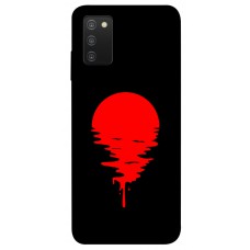 TPU чехол Demsky Red Moon для Galaxy A03s