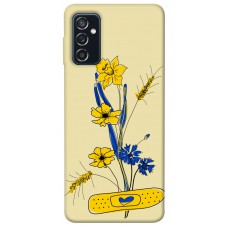 TPU чехол Demsky Українські квіточки для Samsung Galaxy M52