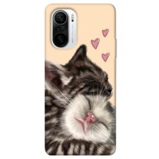 TPU чохол Demsky Cats love для Xiaomi Redmi K40 / K40 Pro / K40 Pro+ / Poco F3