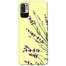 TPU чохол Demsky Lavender art для Xiaomi Redmi Note 10 5G