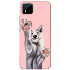 TPU чехол Demsky Cute dog для Realme C11 (2021)