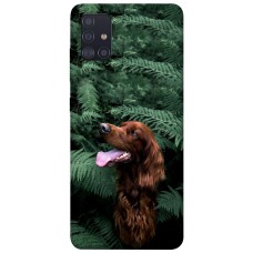 TPU чохол Demsky Собака в зелени для Samsung Galaxy A51