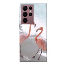 TPU чохол Demsky Flamingos для Samsung Galaxy S22 Ultra