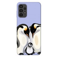 TPU чехол Demsky Penguin family для Samsung Galaxy A13 4G