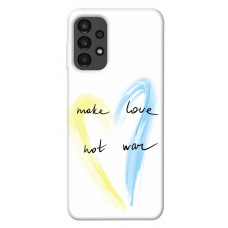 TPU чехол Demsky Make love not war для Samsung Galaxy A13 4G