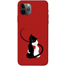 TPU чохол Demsky Влюбленные коты для Apple iPhone 11 Pro Max (6.5")