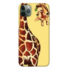TPU чохол Demsky Cool giraffe для Apple iPhone 11 Pro Max (6.5")