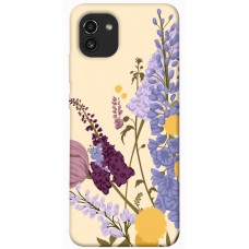 TPU чохол Demsky Flowers art для Samsung Galaxy A03