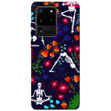 TPU чохол Demsky Yoga skeletons для Samsung Galaxy S20 Ultra