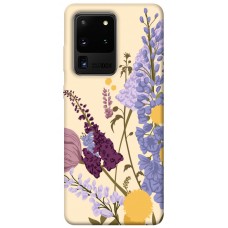 TPU чохол Demsky Flowers art для Samsung Galaxy S20 Ultra