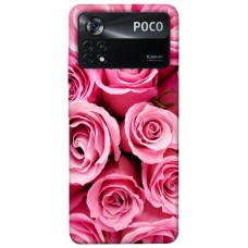 TPU чохол Demsky Bouquet of roses для Xiaomi Poco X4 Pro 5G