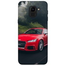 TPU чехол Demsky Red Audi для Samsung J600F Galaxy J6 (2018)