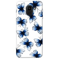 TPU чехол Demsky Tender butterflies для Samsung J600F Galaxy J6 (2018)